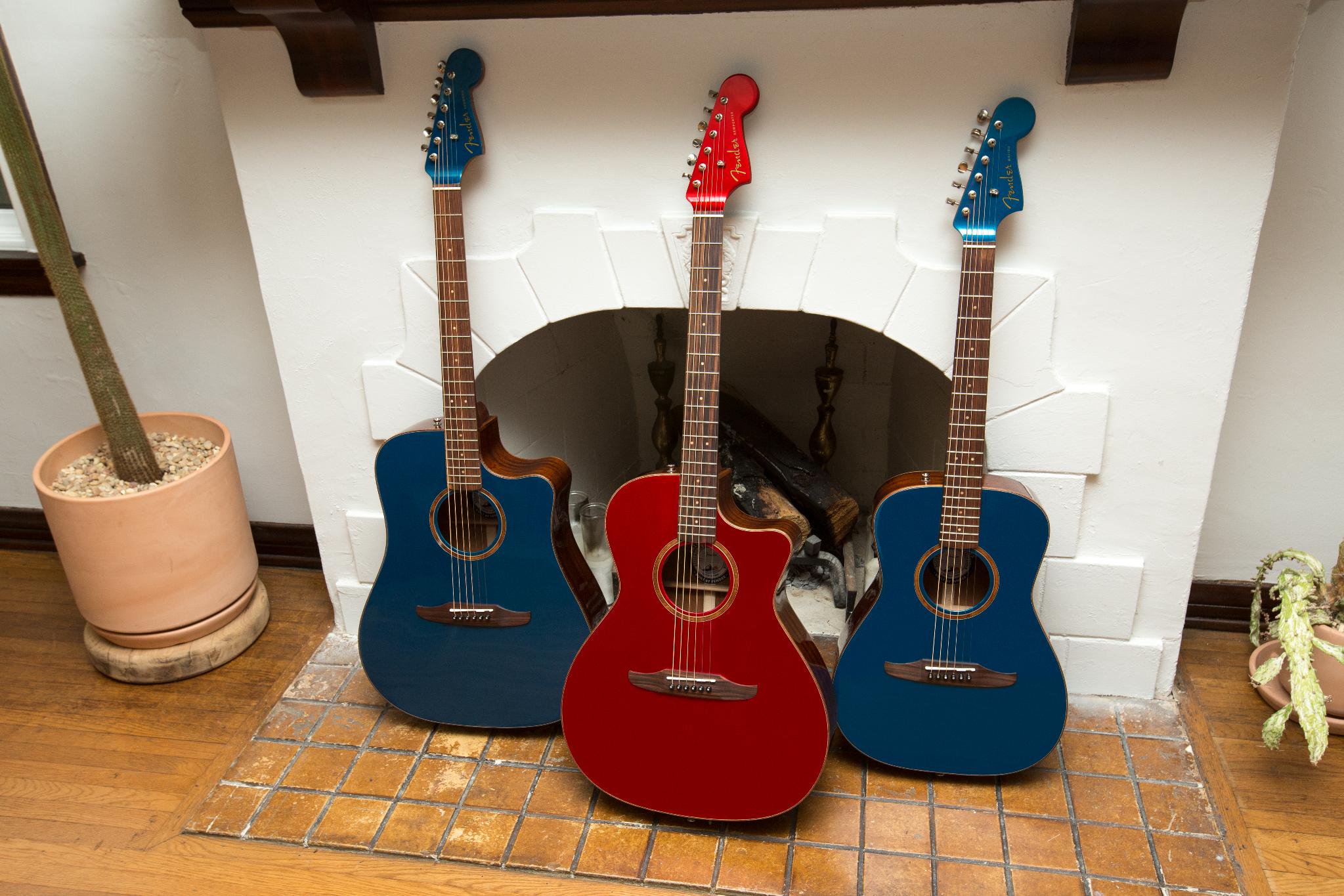 Обновление серии акустических гитар Fender California
