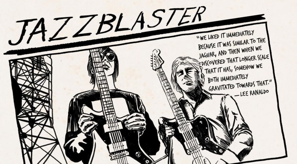 Гитарные модификации в истории: изобретение «Jazzblaster» группой Sonic Youth