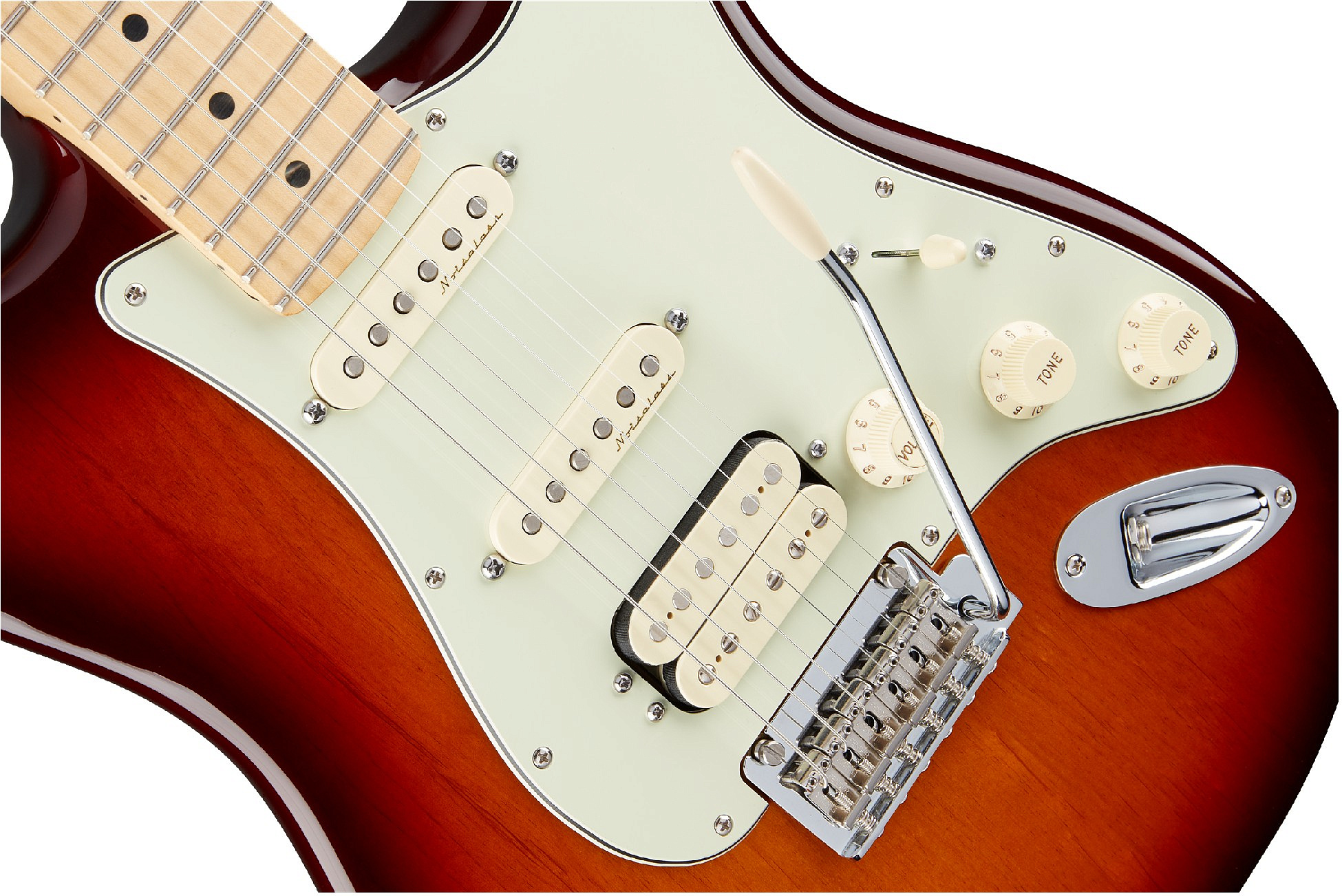 DELUXE STRAT HSS MN TBS электрогитара – фото 3