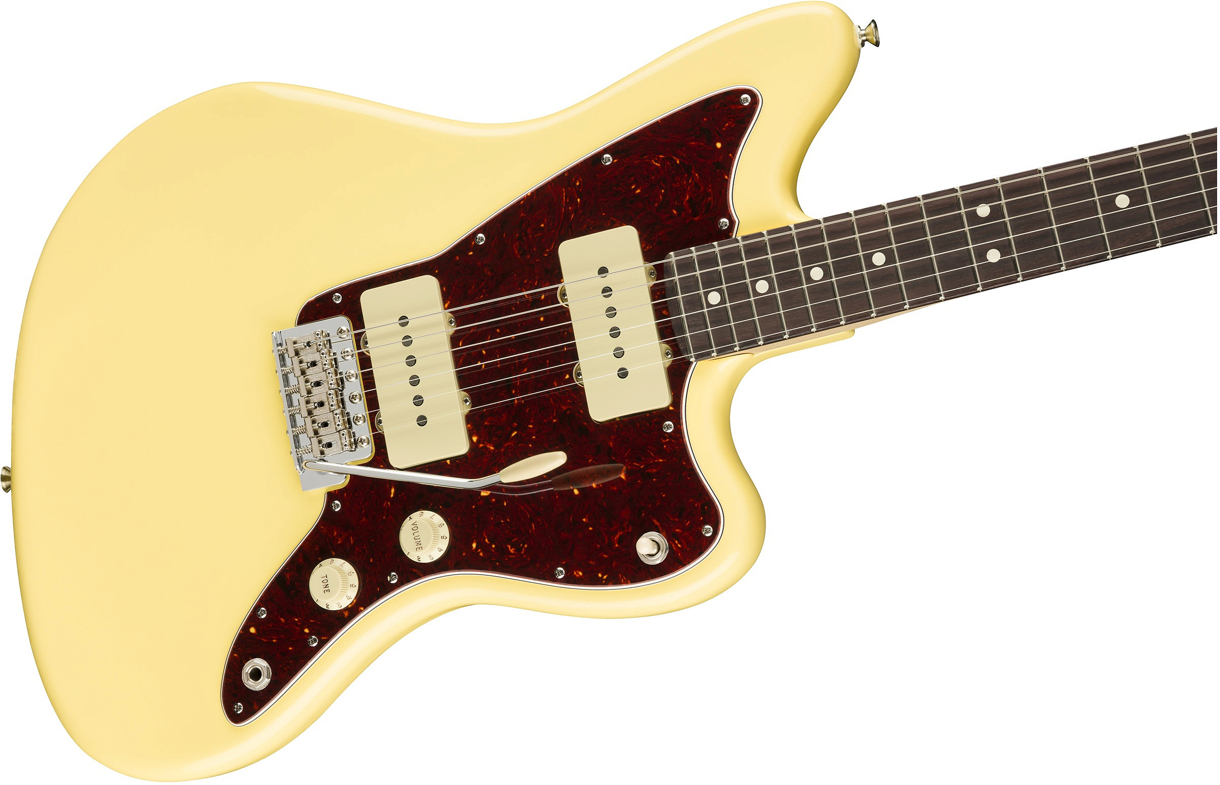 FENDER AMERICAN PERFORMER JAZZMASTER®, ROSEWOOD FINGERBOARD, VINTAGE WHITE электрогитара – фото 4