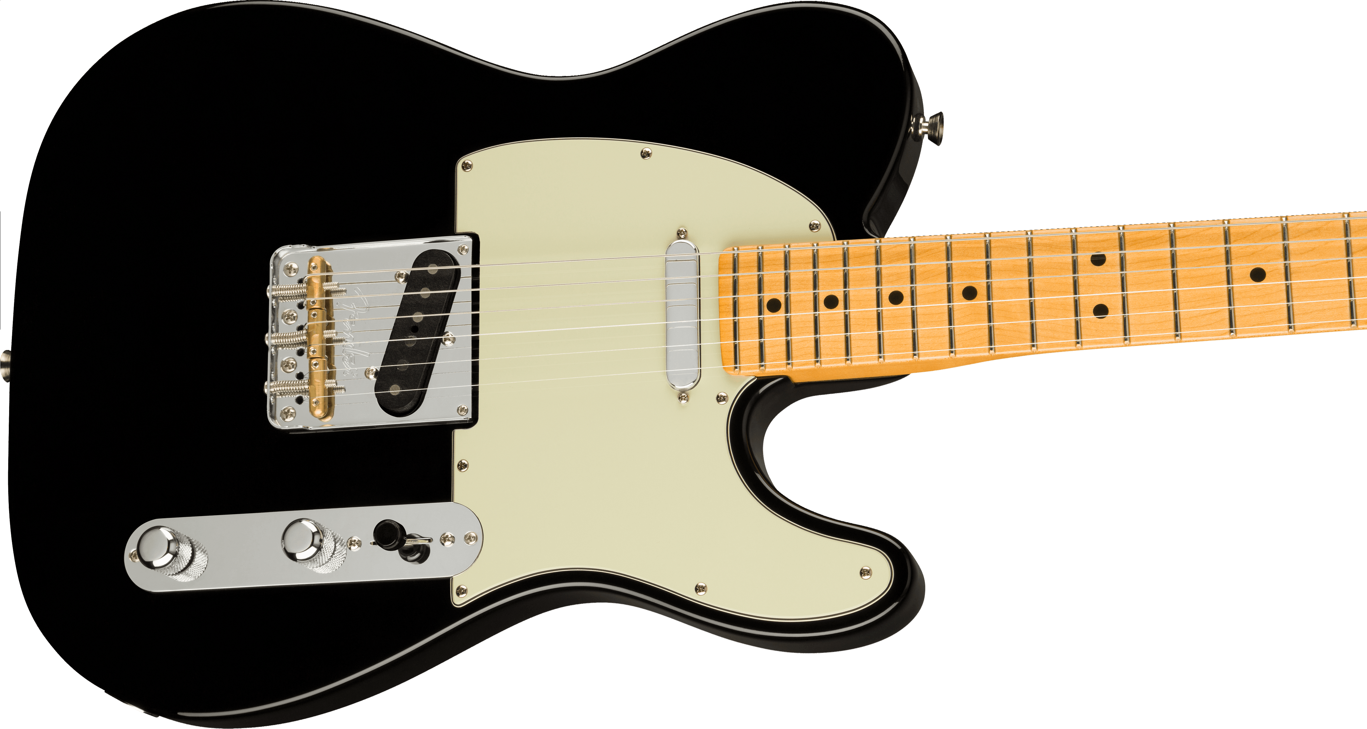 FENDER American PRO II Telecaster MN Black – фото 3