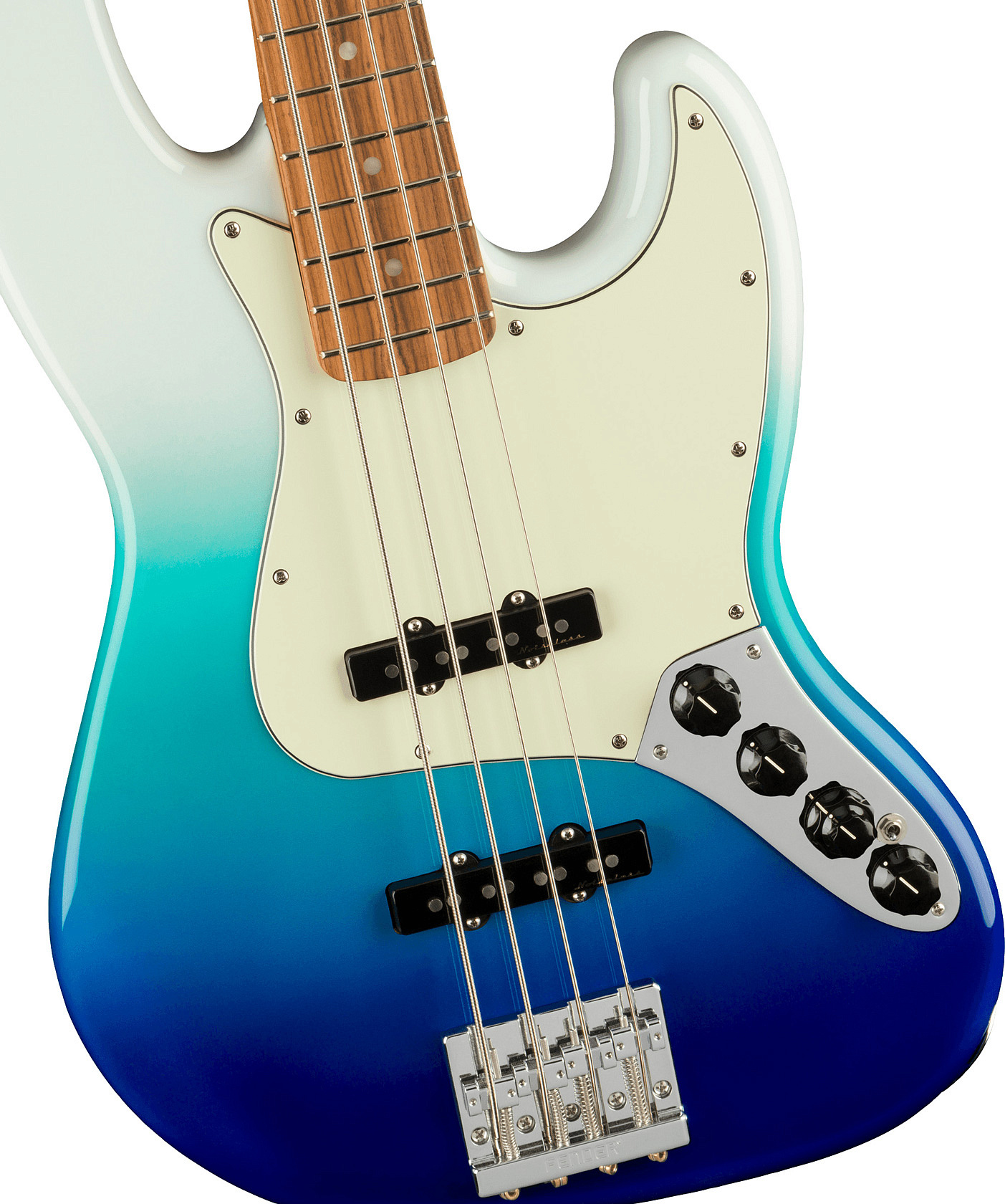 Fender Player Plus Active Jazz Bass PF BLB бас-гитара – фото 3