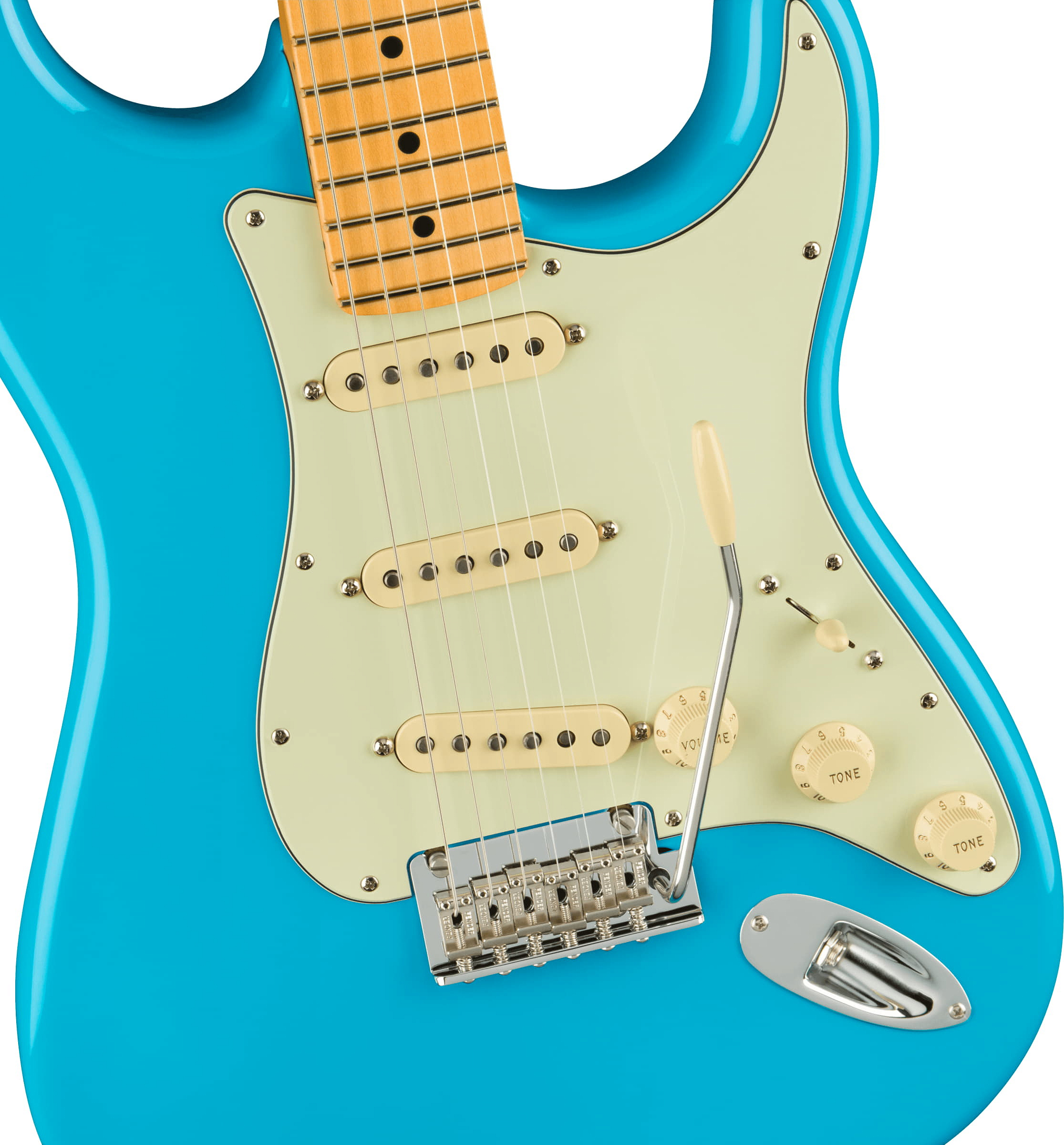 FENDER American PRO II Stratocaster MN Miami Blue – фото 3