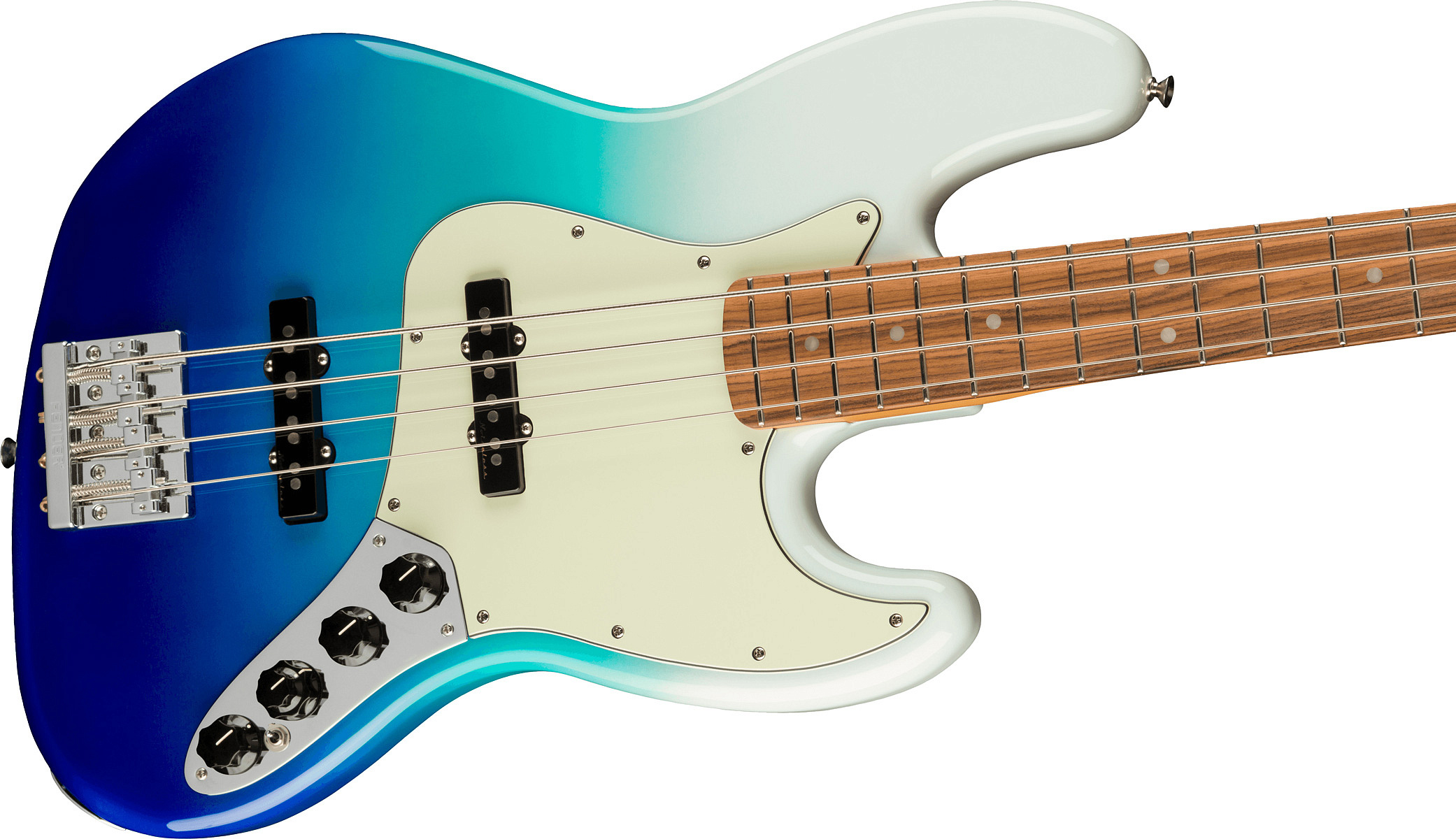 Fender Player Plus Active Jazz Bass PF BLB бас-гитара – фото 4