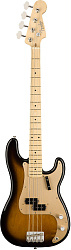 FENDER American Original `50s Precision Bass®, Maple Fingerboard, 2-Color Sunburst бас-гитара
