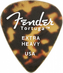 FENDER TORTUGA PICKS 351 EXTRA HEAVY 6 PK