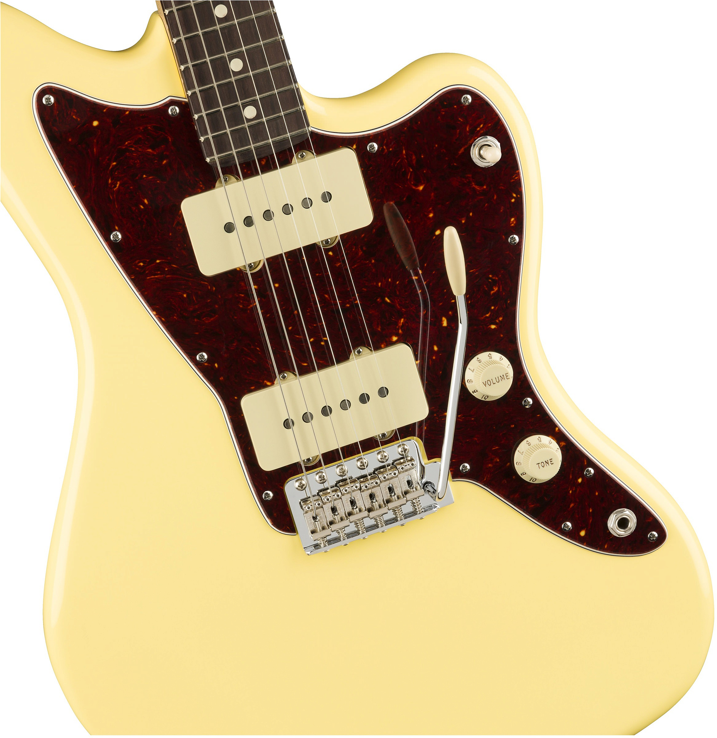 FENDER AMERICAN PERFORMER JAZZMASTER®, ROSEWOOD FINGERBOARD, VINTAGE WHITE электрогитара – фото 3