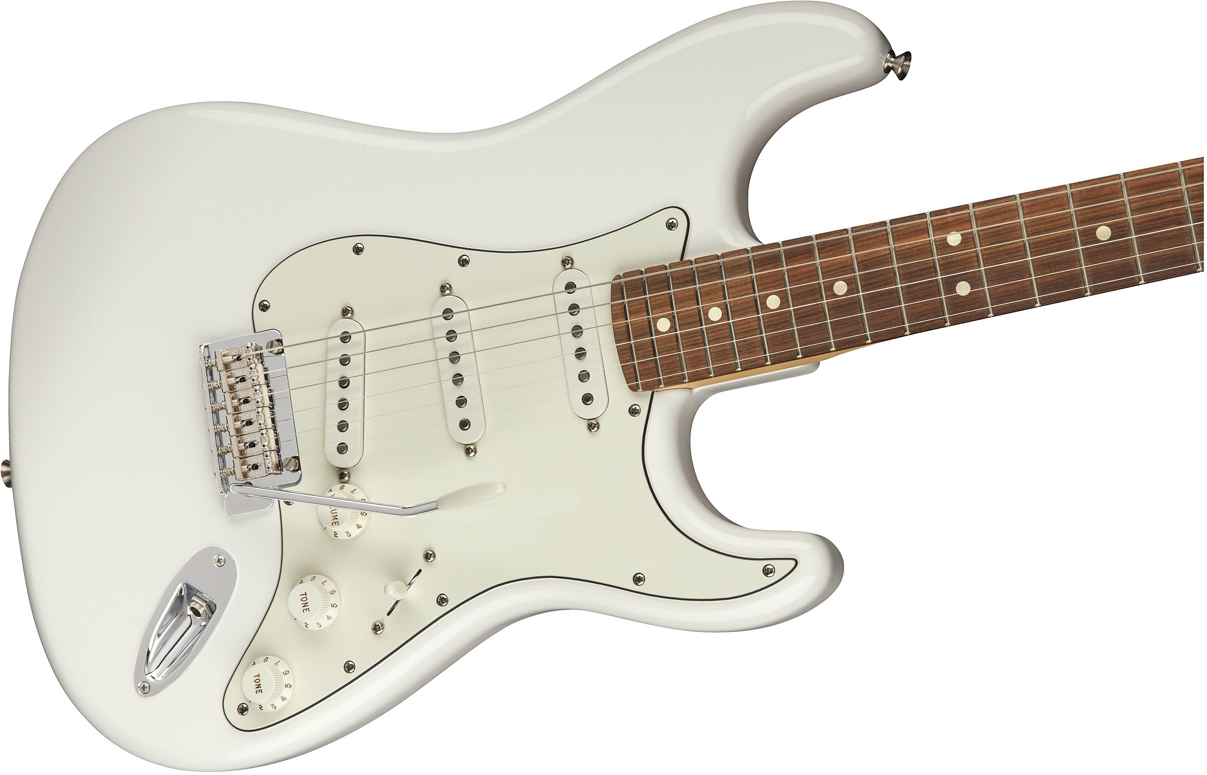 FENDER PLAYER Stratocaster PF Polar White электрогитара – фото 4