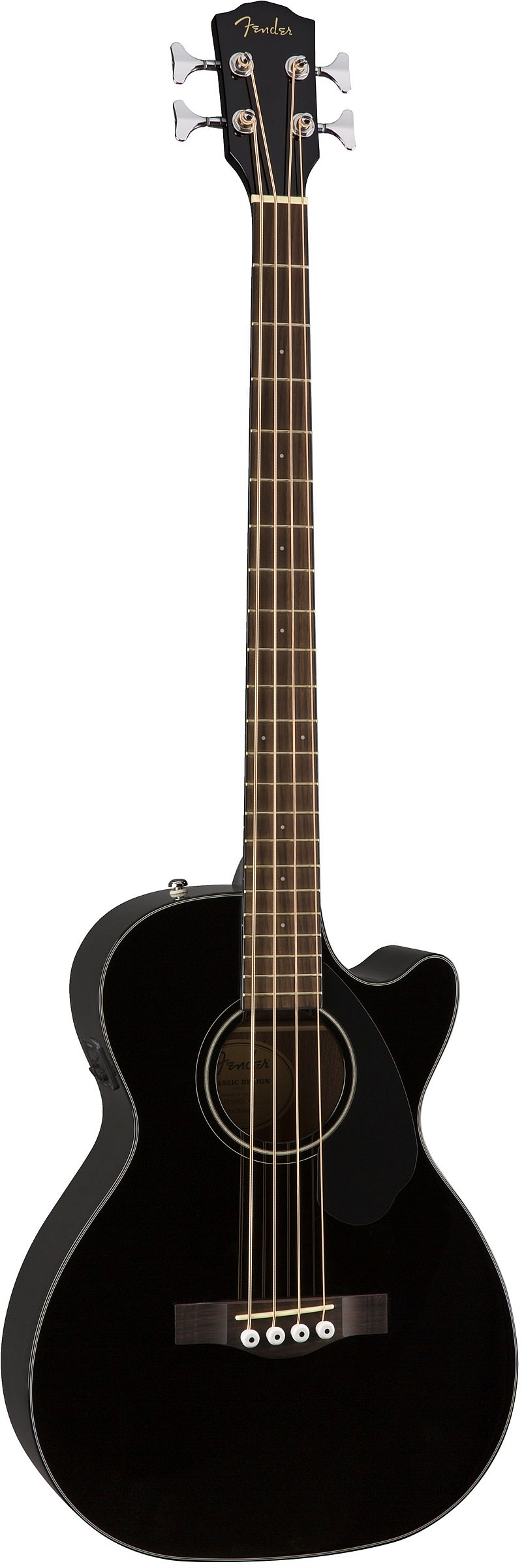 Fender CB-60SCE Bass  Black LR бас-гитара – фото 3