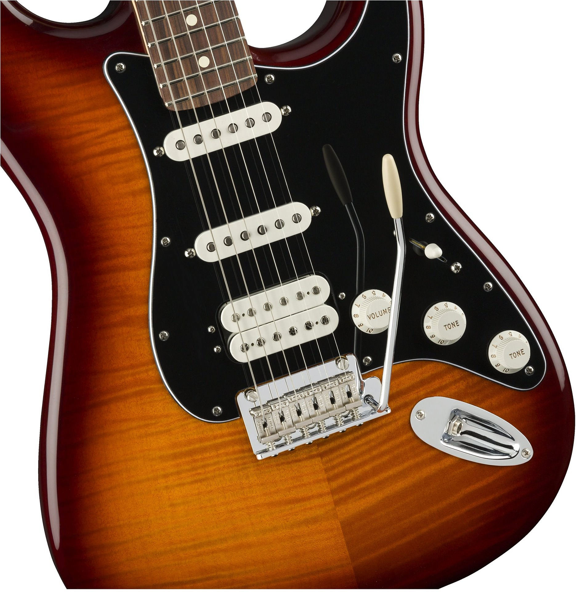 FENDER PLAYER Stratocaster HSS Plus Top PF Tobacco Sunburst электрогитара – фото 3