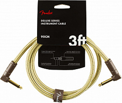 FENDER DELUXE 3" INST CABLE Tweed