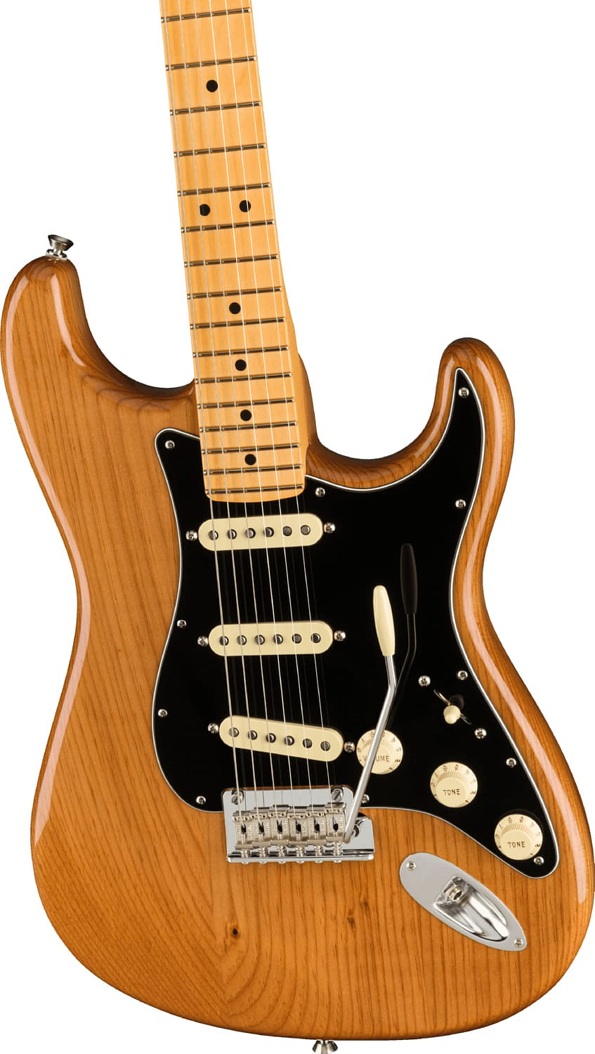 FENDER American PRO II Stratocaster MN Roasted Pine – фото 4