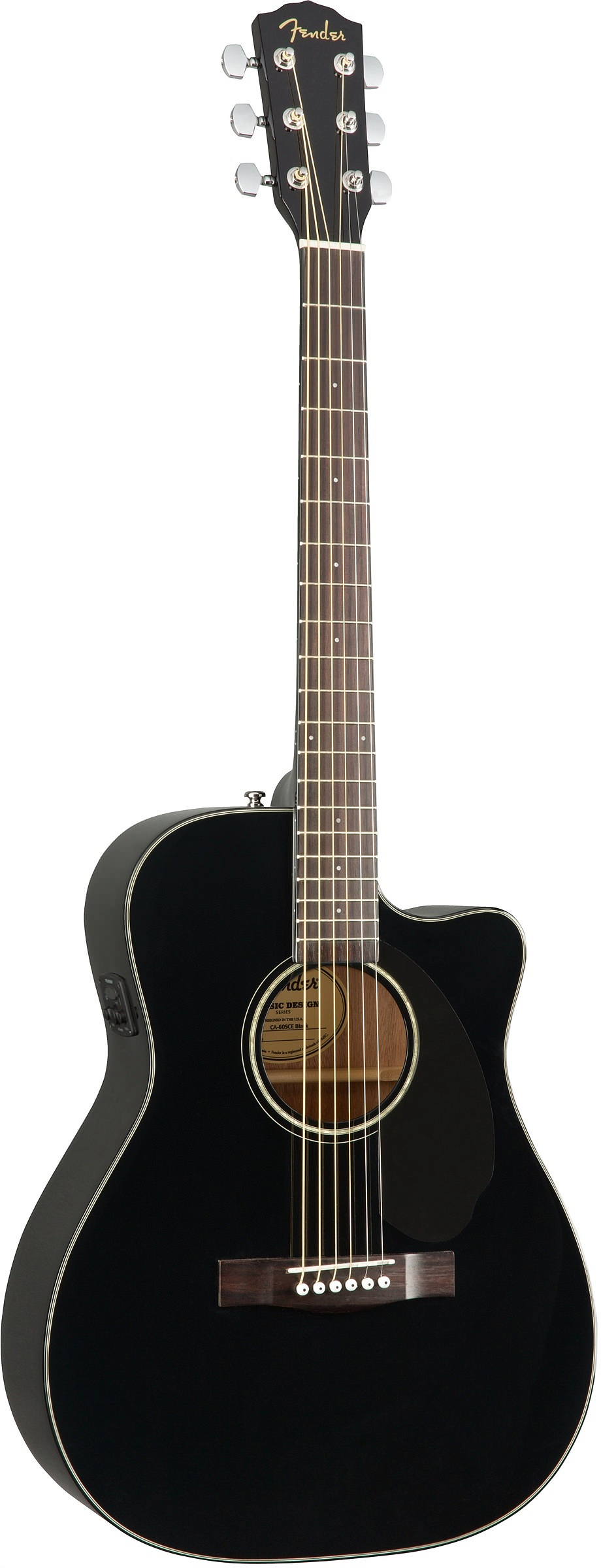 FENDER CC-60SCE BLK WN электроакустическая гитара – фото 2