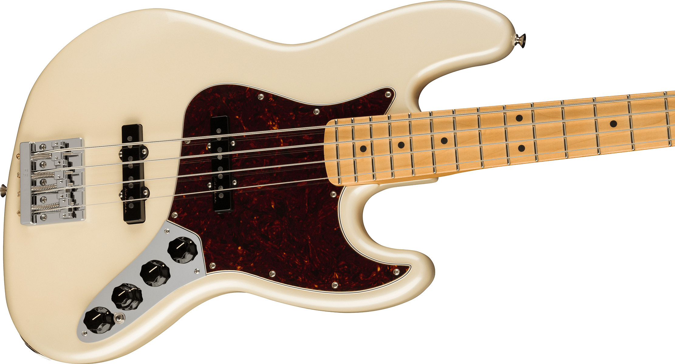 Fender Player Plus Active Jazz Bass MN OLP бас-гитара – фото 4