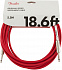 FENDER 18.6" Original INST CABLE Fiesta Red – фото 1