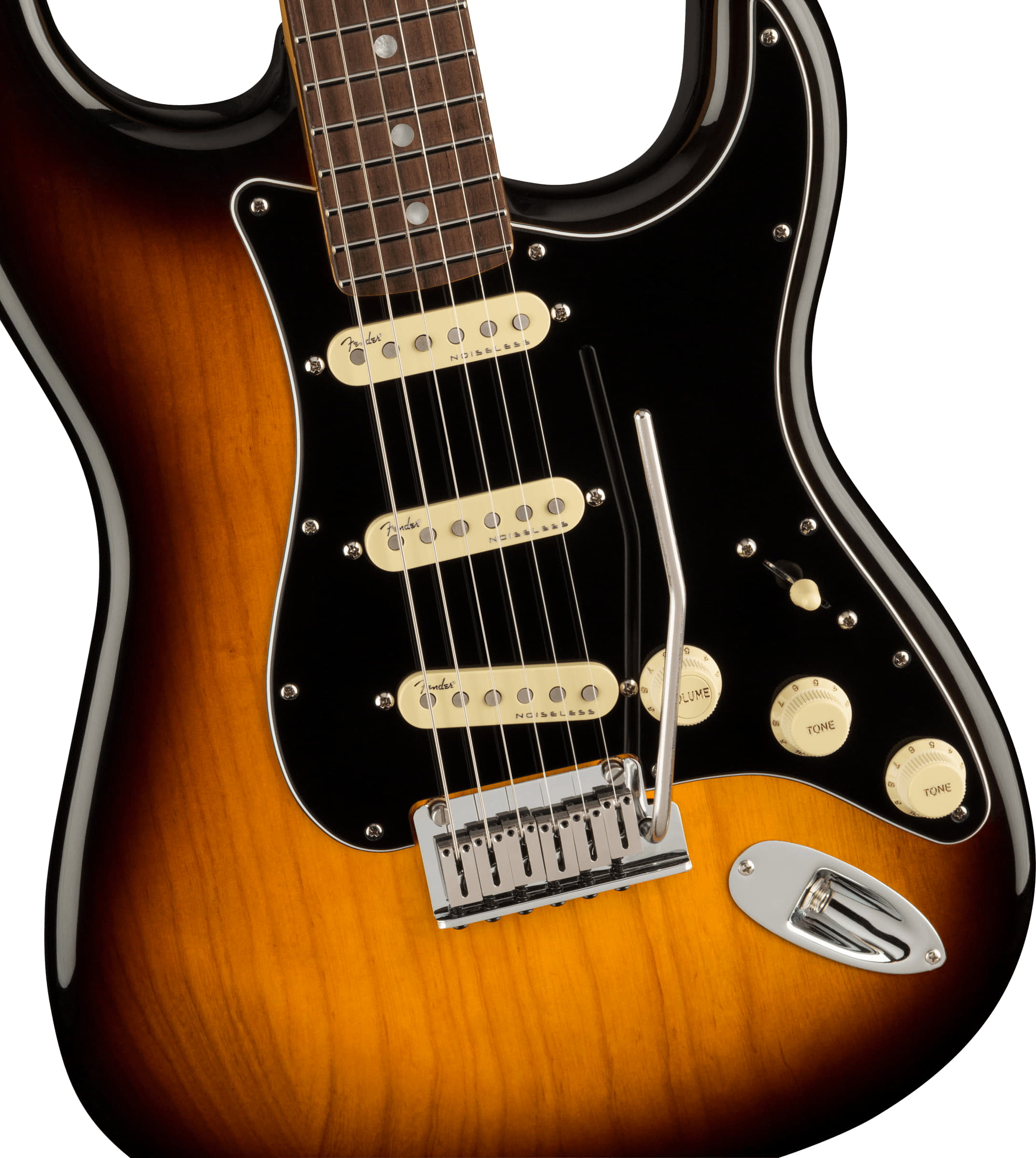 FENDER ULTRA LUXE Stratocaster RW 2-Tone Sunburst – фото 5