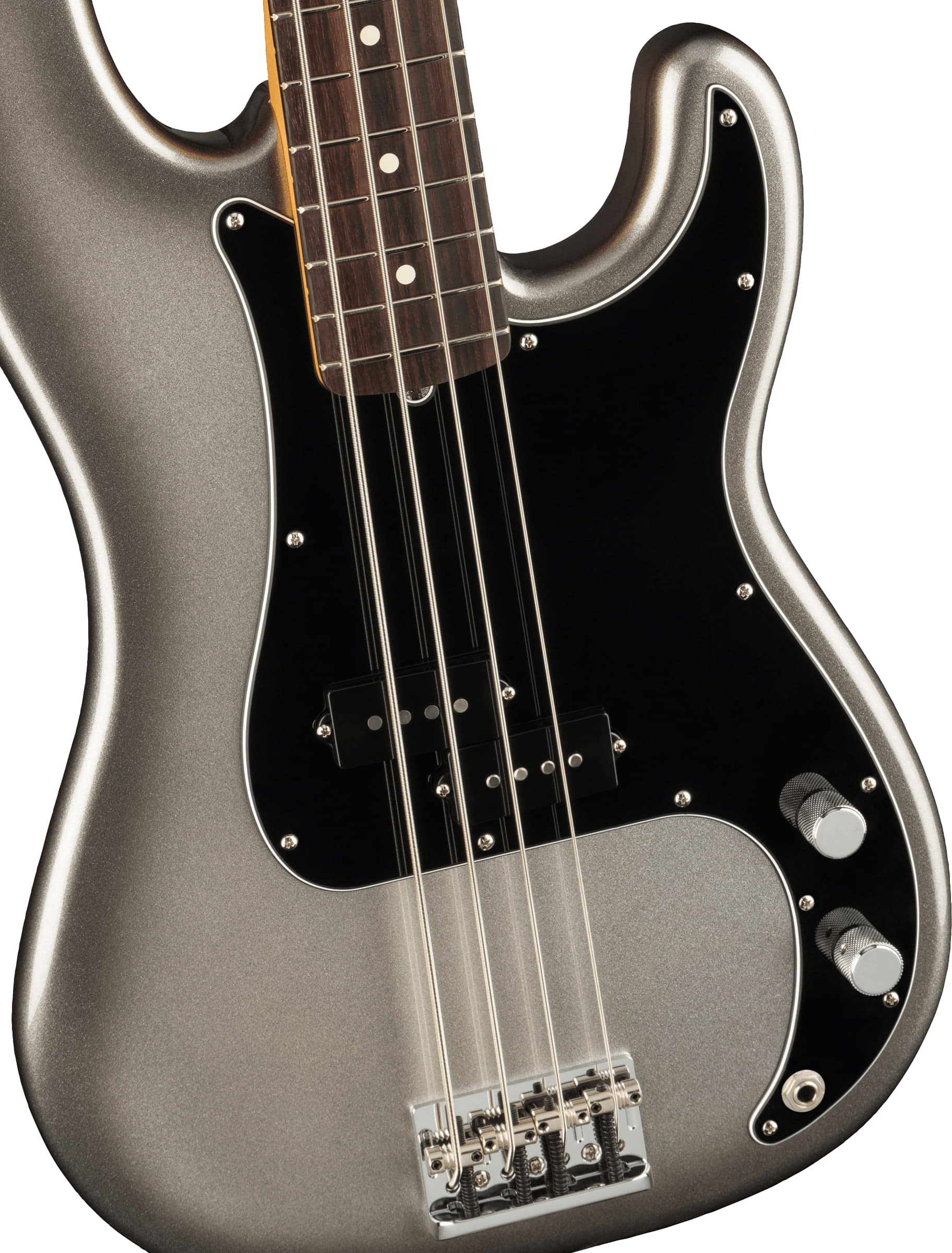 FENDER American PRO II Presicion Bass RW Mercury – фото 4