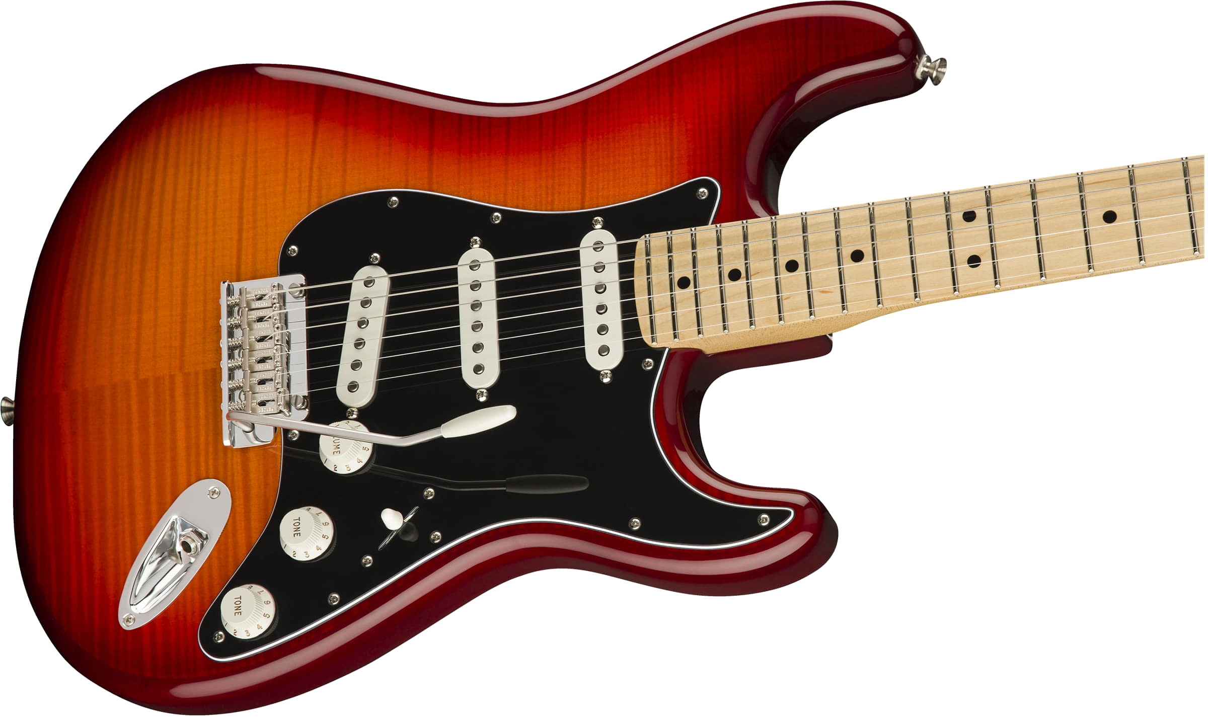 FENDER PLAYER Stratocaster Plus Top MN Aged Cherry Burst электрогитара – фото 3