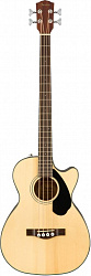 Fender CB-60SCE Bass  Natural LR бас-гитара