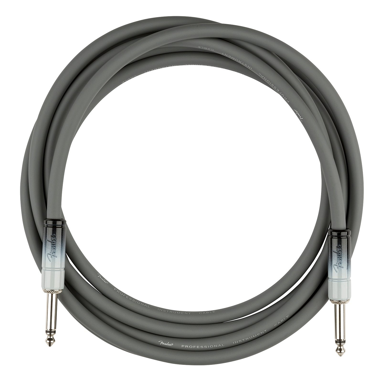 FENDER 10" Ombre INST Cable Silver Smoke - фото 1