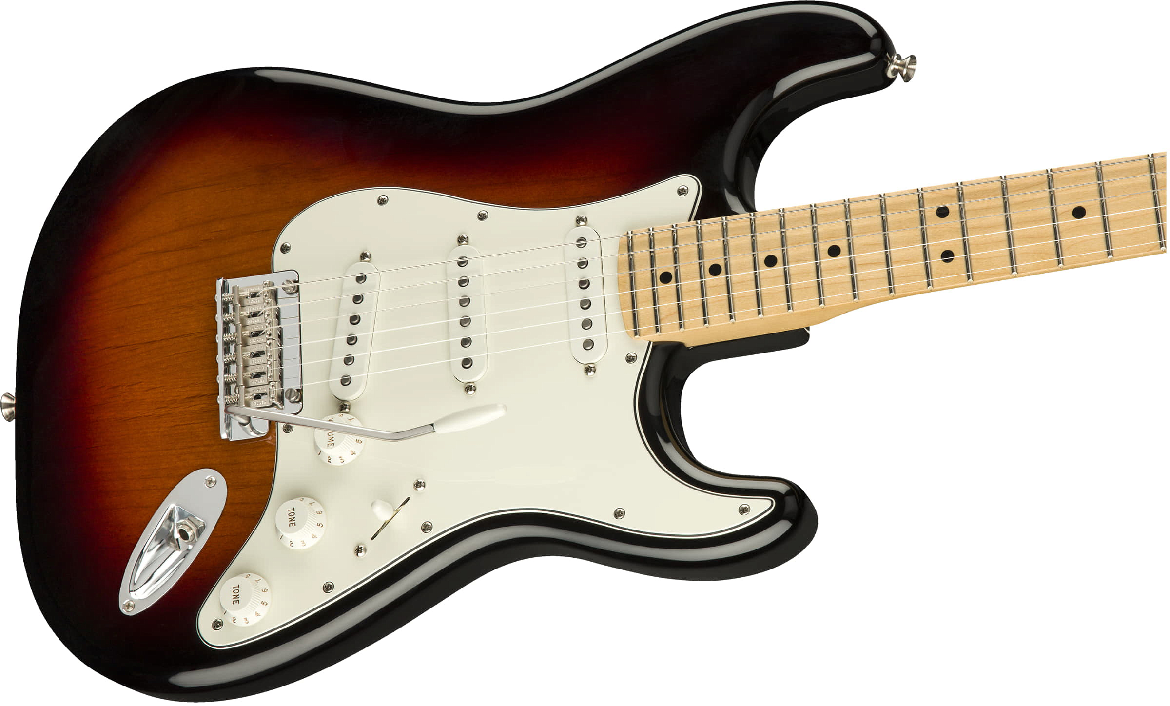 Player stratocaster deals sunburst