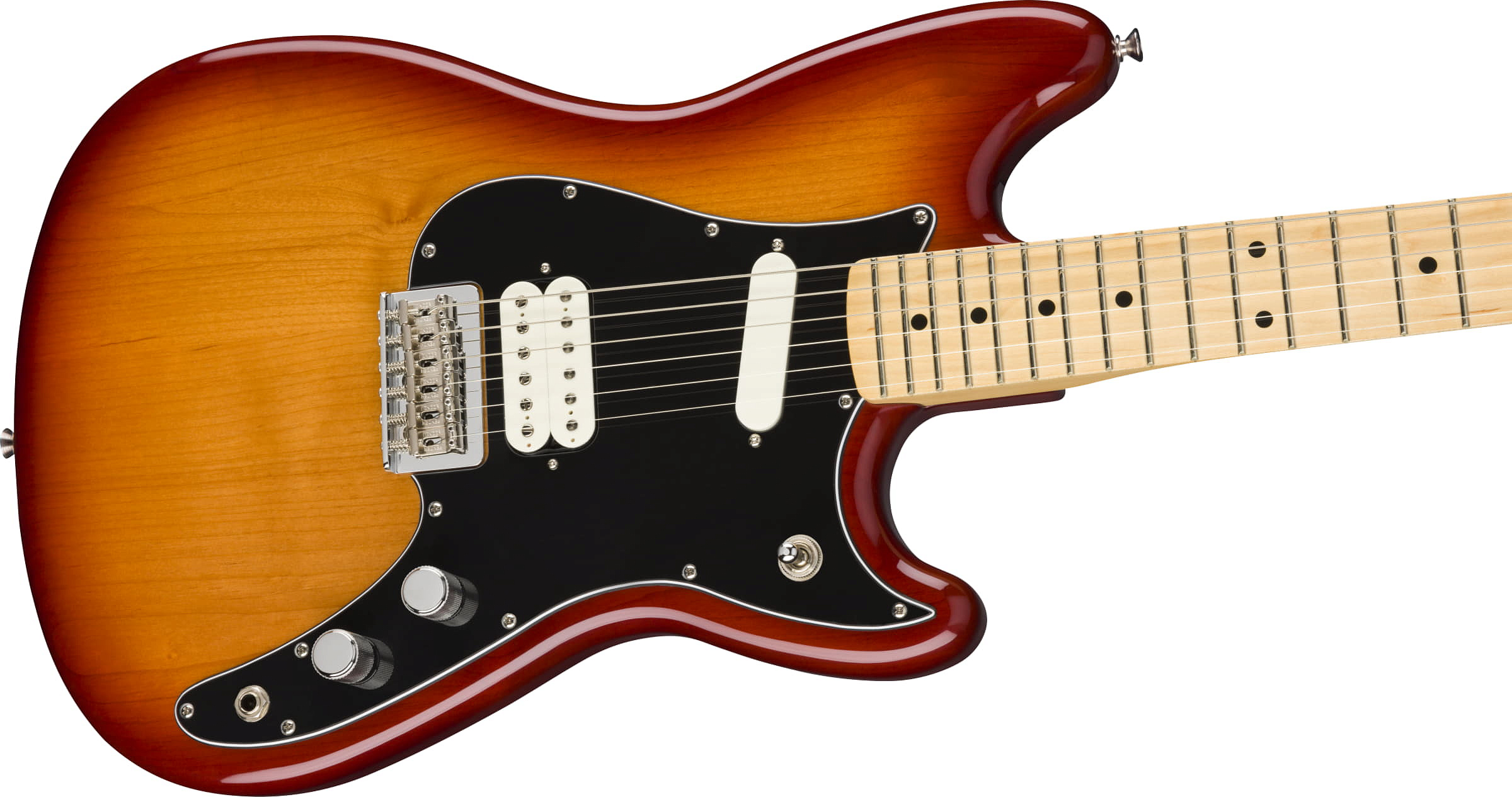 FENDER DUO SONIC HS MN Sienna Sunburst – фото 3