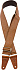 FENDER Tooled Leather Guitar Strap 2" Brown – фото 2