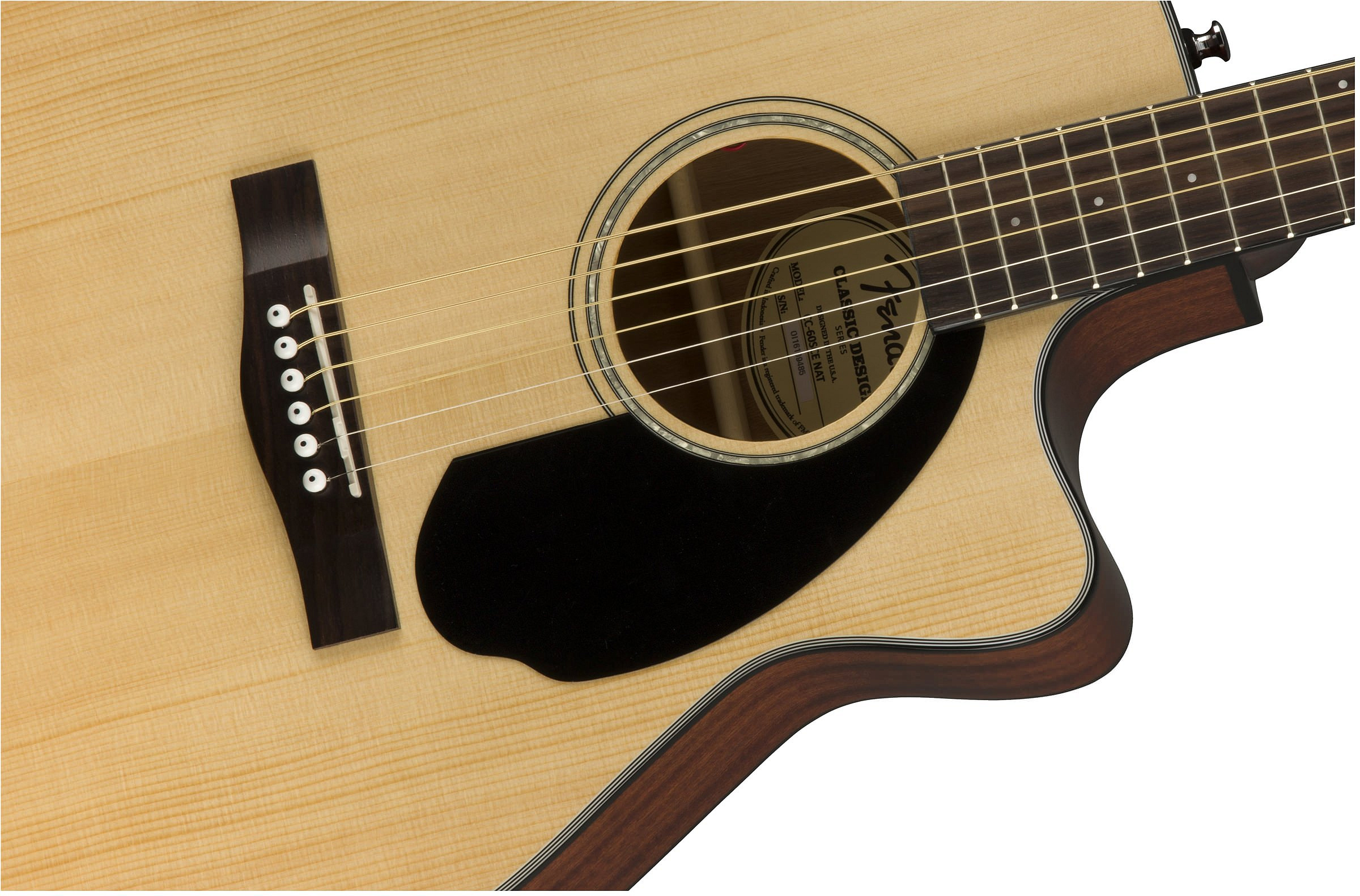 FENDER CC-60SCE Natural – фото 4
