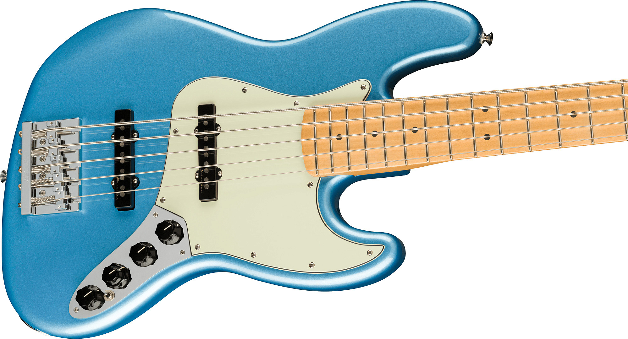 Fender Player Plus Active Jazz Bass V MN OSPK бас-гитара – фото 4