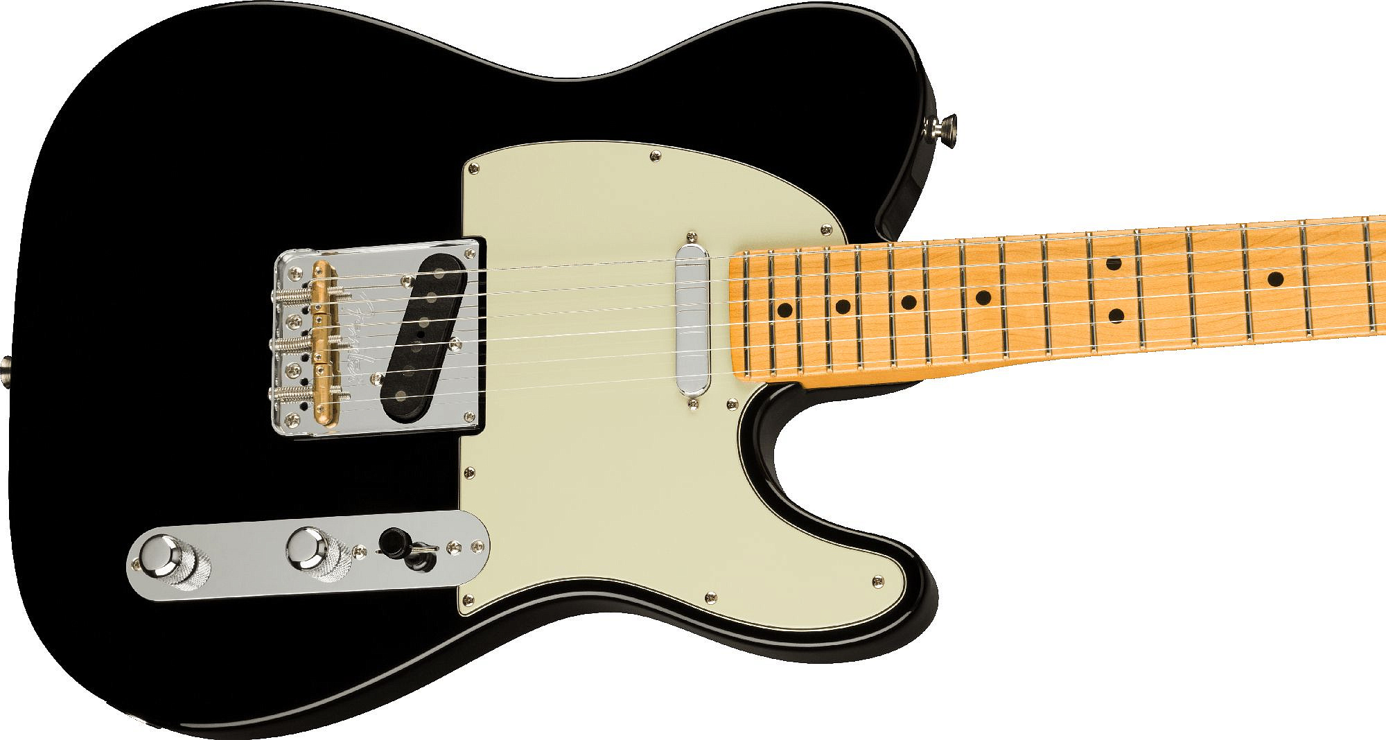 FENDER American PRO II Telecaster MN Black – фото 3