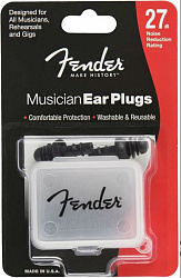 FENDER MUSICIAN SERIES BLACK EAR PLUGS