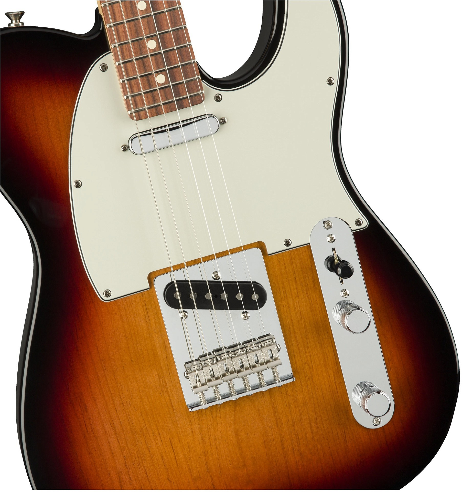 FENDER PLAYER Telecaster PF 3-Tone Sunburst электрогитара – фото 3