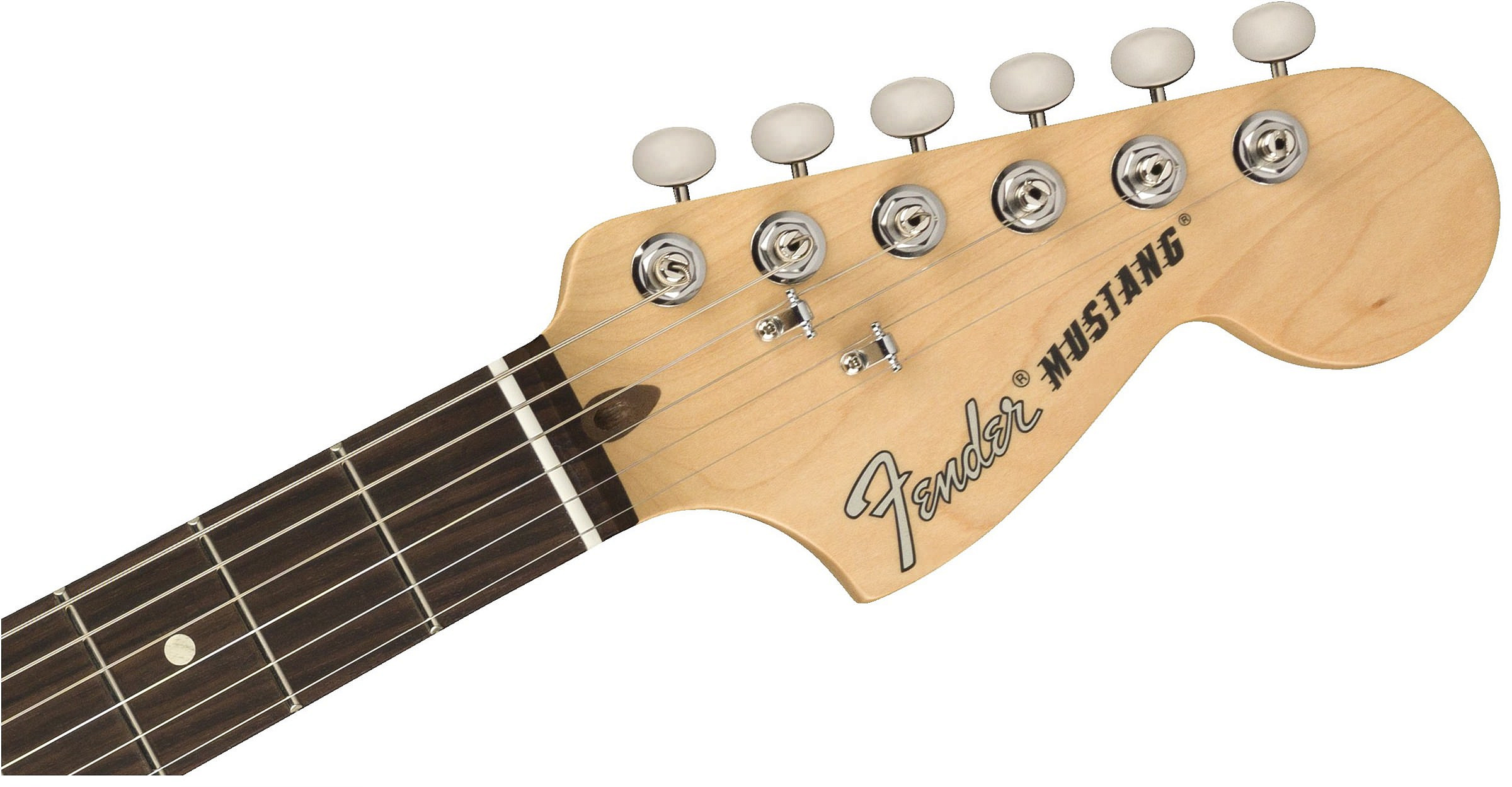 FENDER AMERICAN PERFORMER MUSTANG, ROSEWOOD FINGERBOARD, SATIN SONIC BLUE электрогитара – фото 6