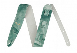 FENDER Tie Dye Leather Strap SAGE GREEN