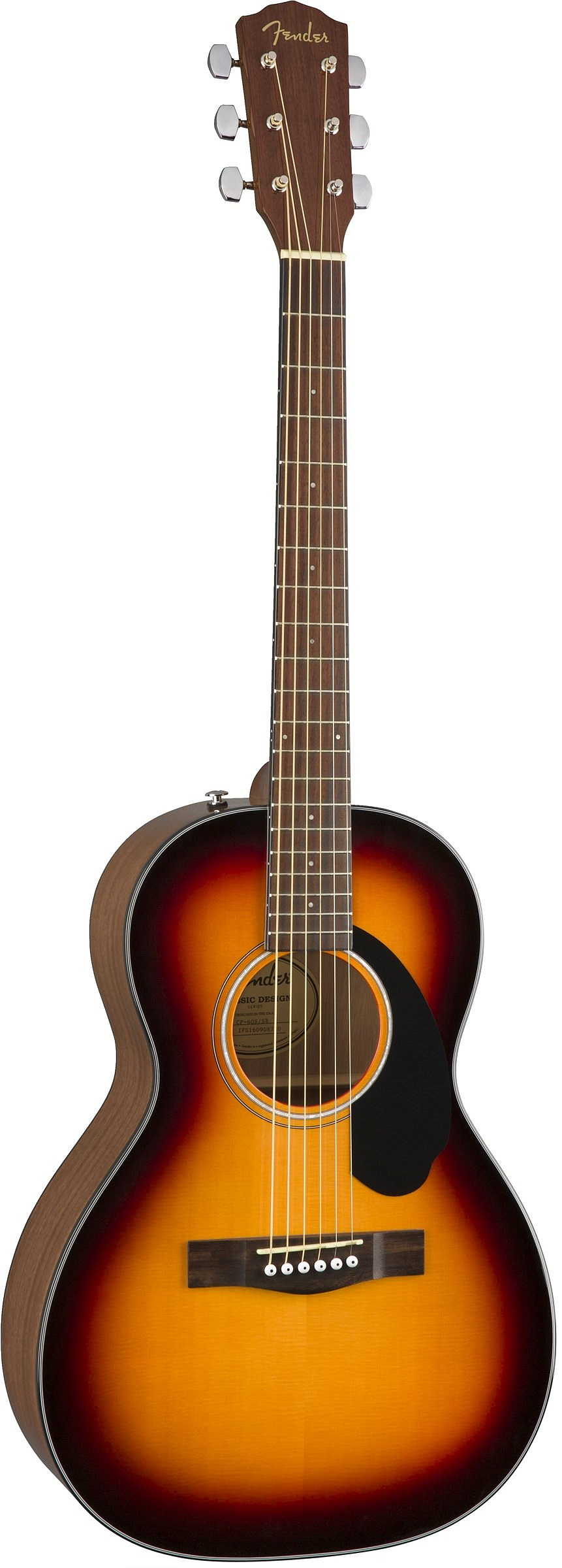 FENDER CP-60S Parlor Sunburst WN акустическая гитара – фото 2