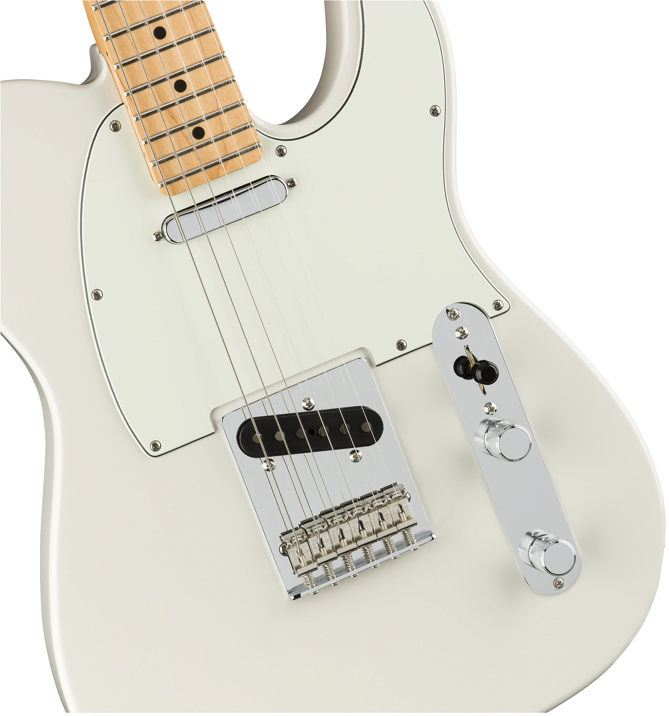 FENDER PLAYER Telecaster MN Polar White электрогитара – фото 4