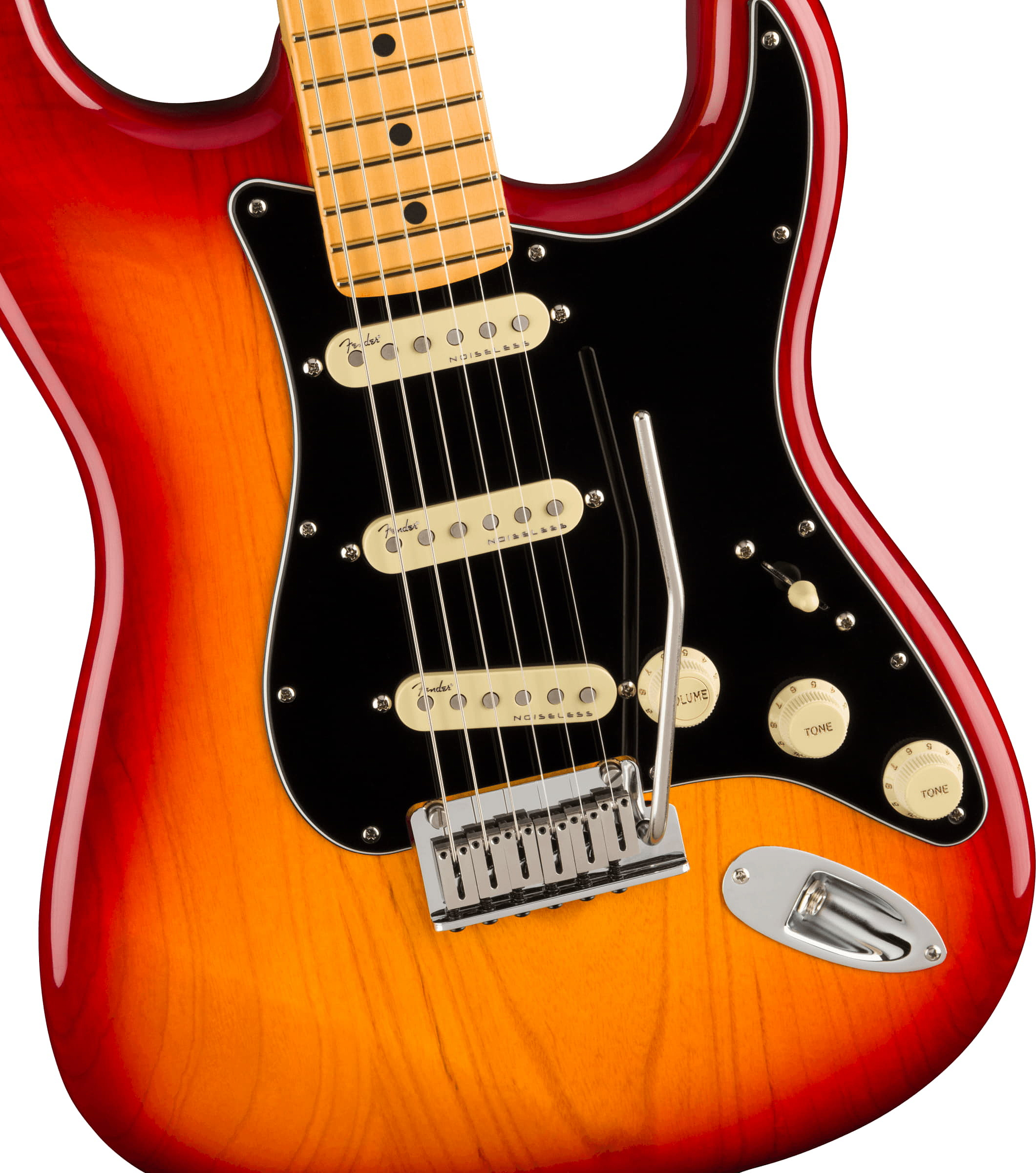 FENDER ULTRA LUXE Stratocaster MN Plasma Red Burst – фото 3