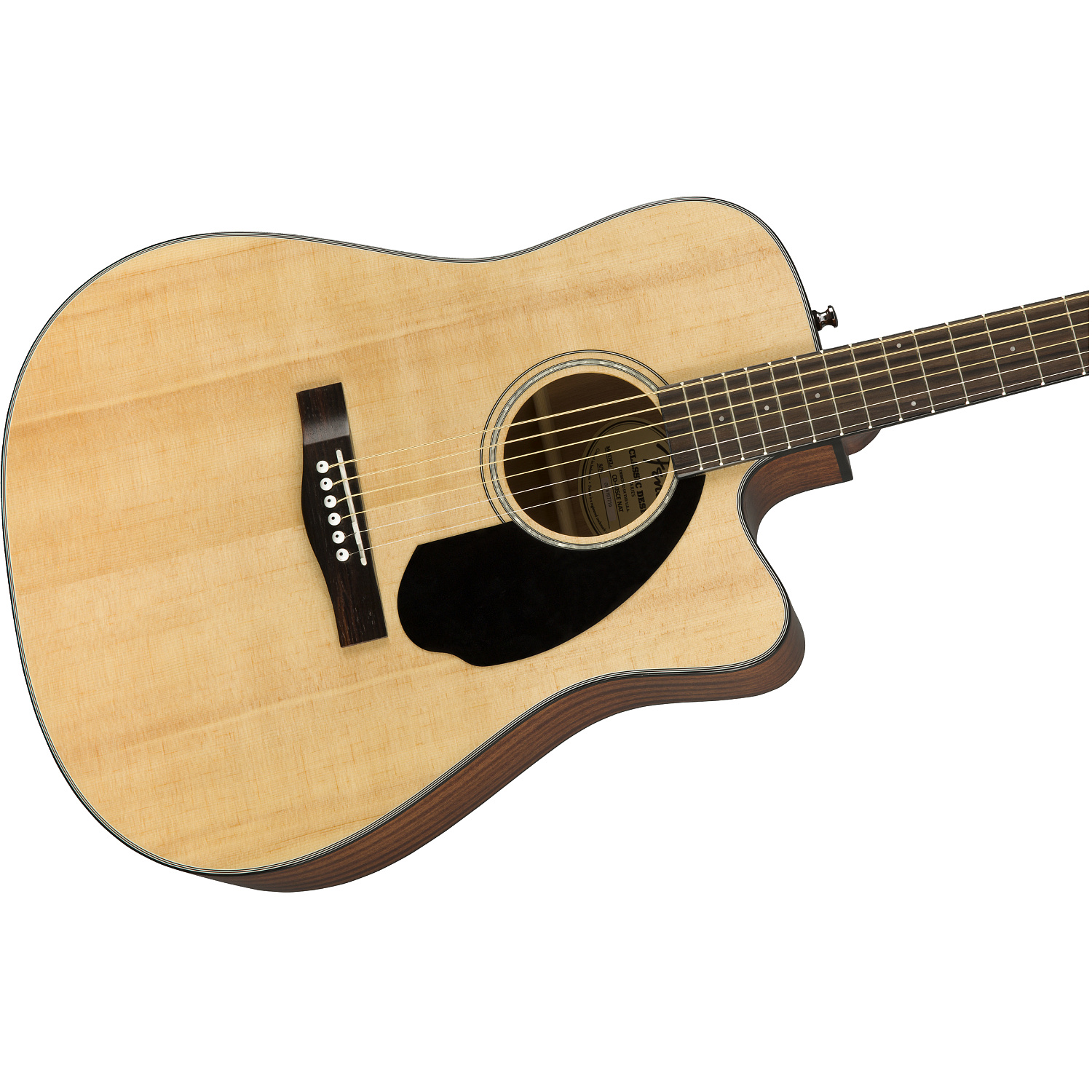 FENDER CD-60SCE Natural – фото 4