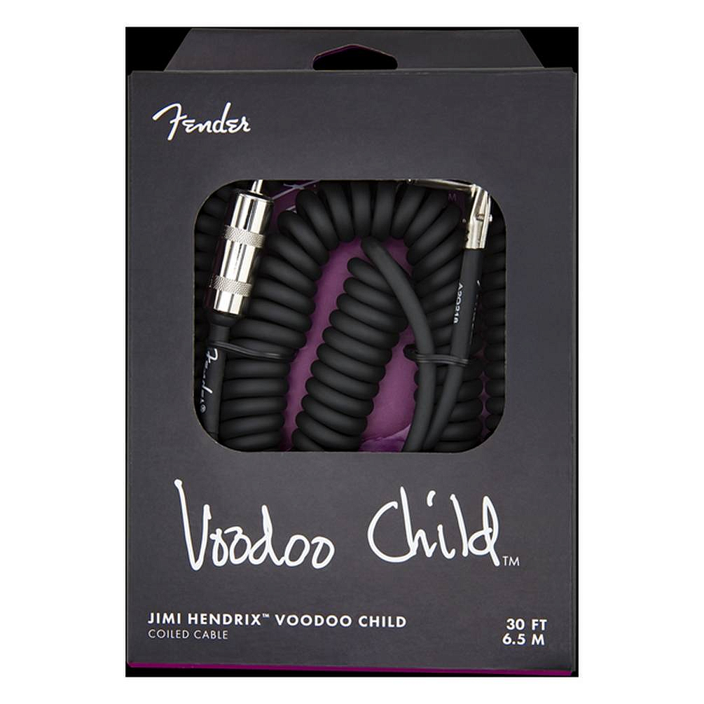 FENDER HENDRIX VOODOO CHILD CABLE BLACK - фото 1