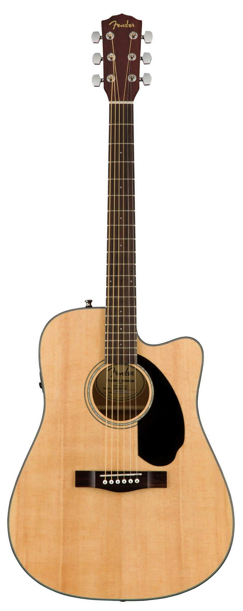 FENDER CD-60SCE Natural - фото 1