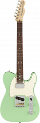 FENDER AMERICAN PERFORMER TELECASTER® WITH HUMBUCKING, ROSEWOOD FINGERBOARD, SATIN SURF GREEN электрогитара