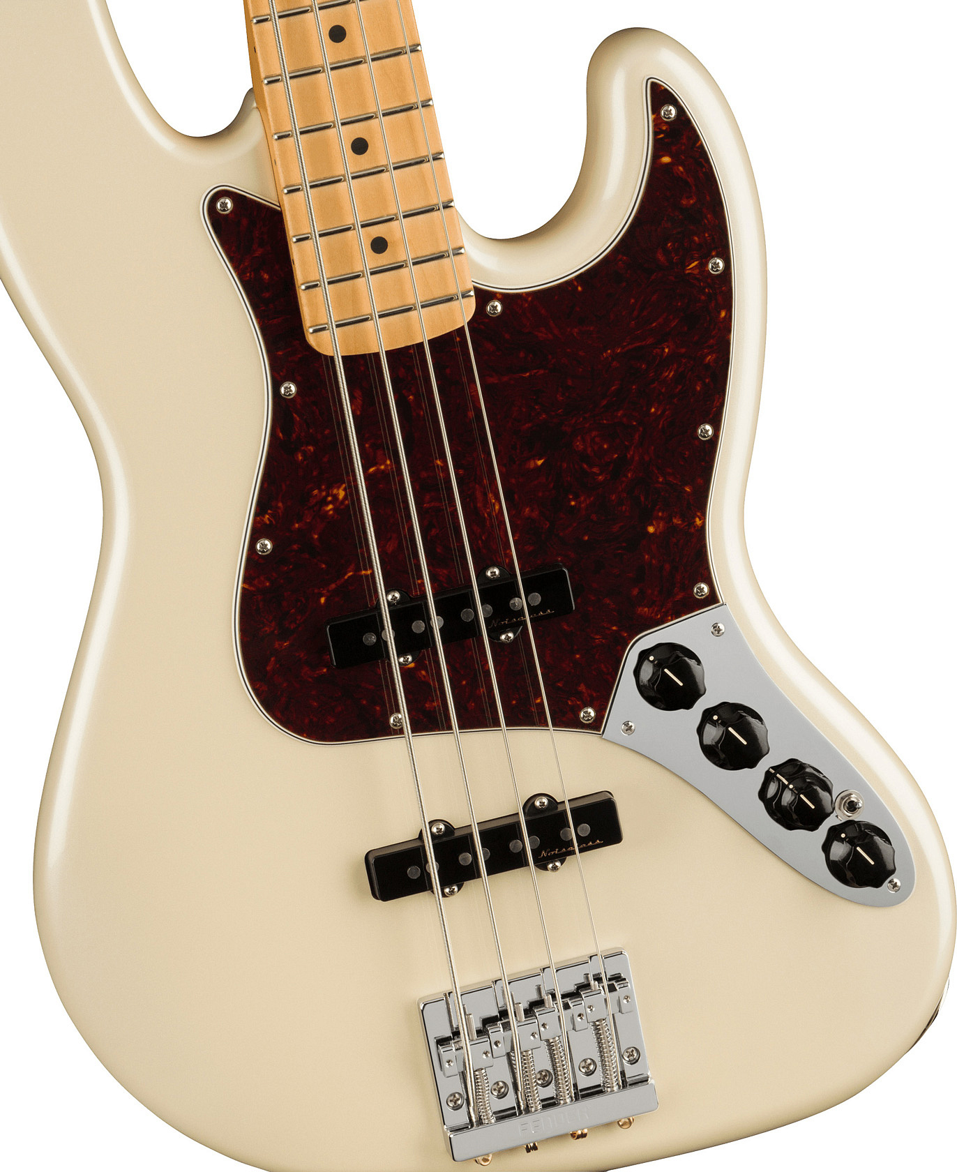 Fender Player Plus Active Jazz Bass MN OLP бас-гитара – фото 3