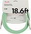 FENDER 18.6" Original INST CABLE Surf Green – фото 1