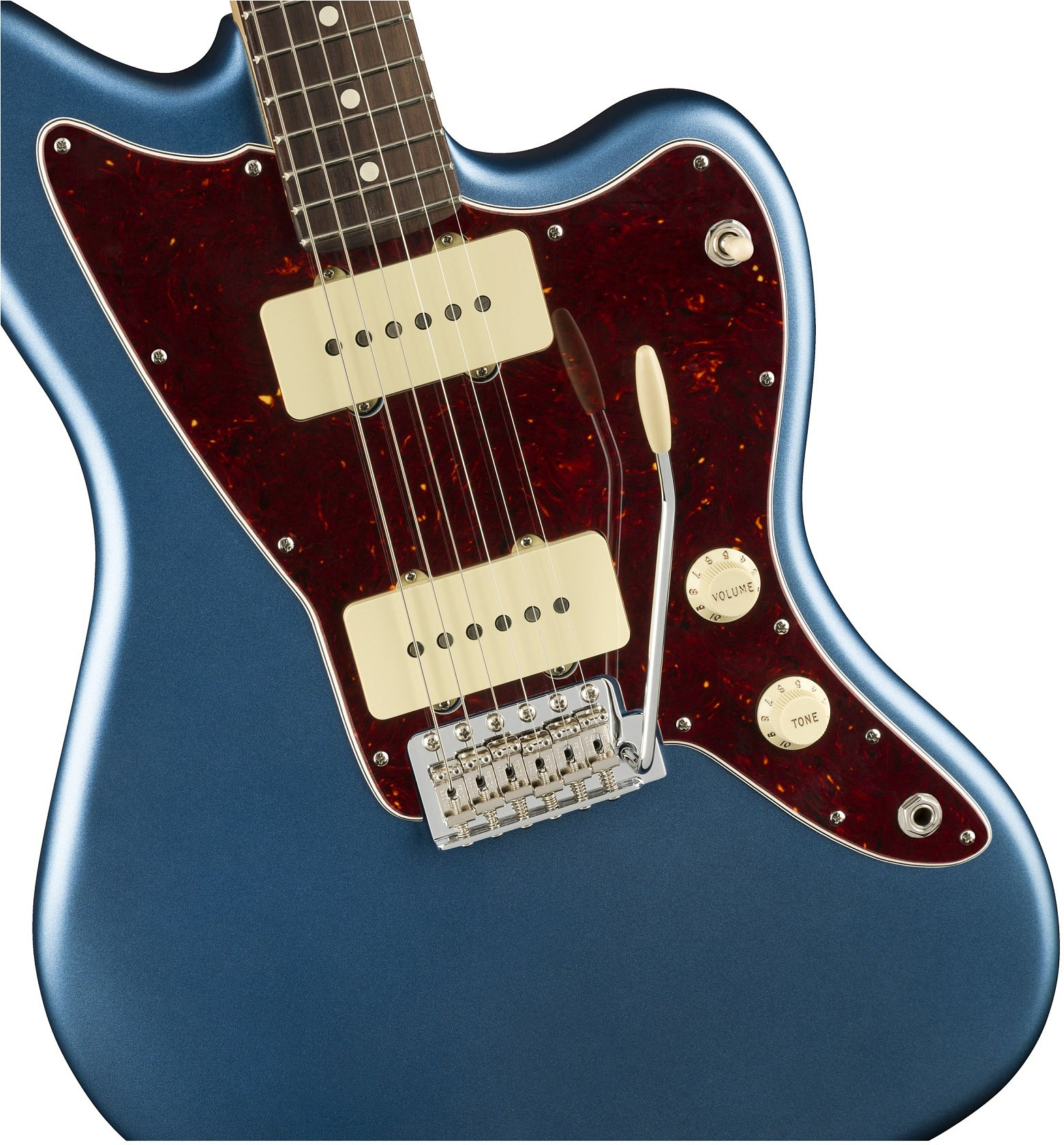 FENDER AMERICAN PERFORMER JAZZMASTER®, ROSEWOOD FINGERBOARD, SATIN LAKE PLACID BLUE электрогитара – фото 4