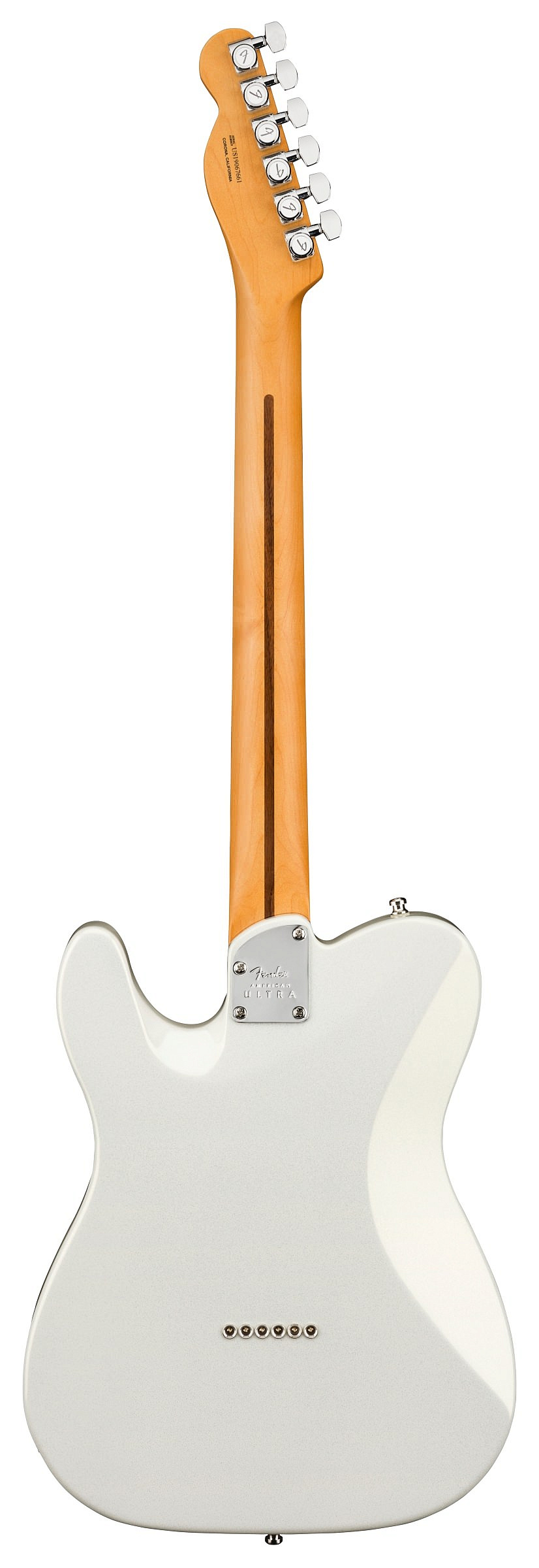 FENDER American Ultra Telecaster RW Arctic Pearl – фото 2