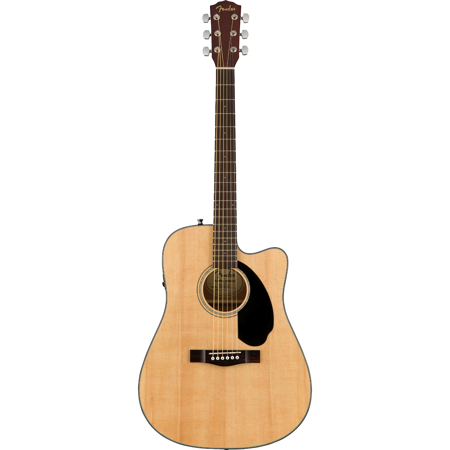 FENDER CD-60SCE Natural – фото 2