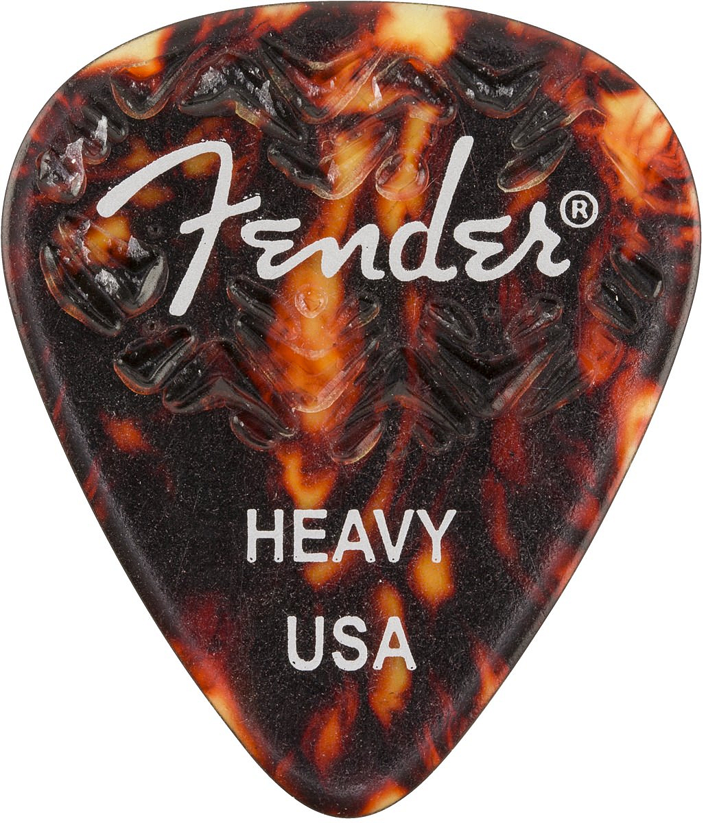 FENDER WAVELENGTH 351 Heavy 6 PK TORTOISESHELL