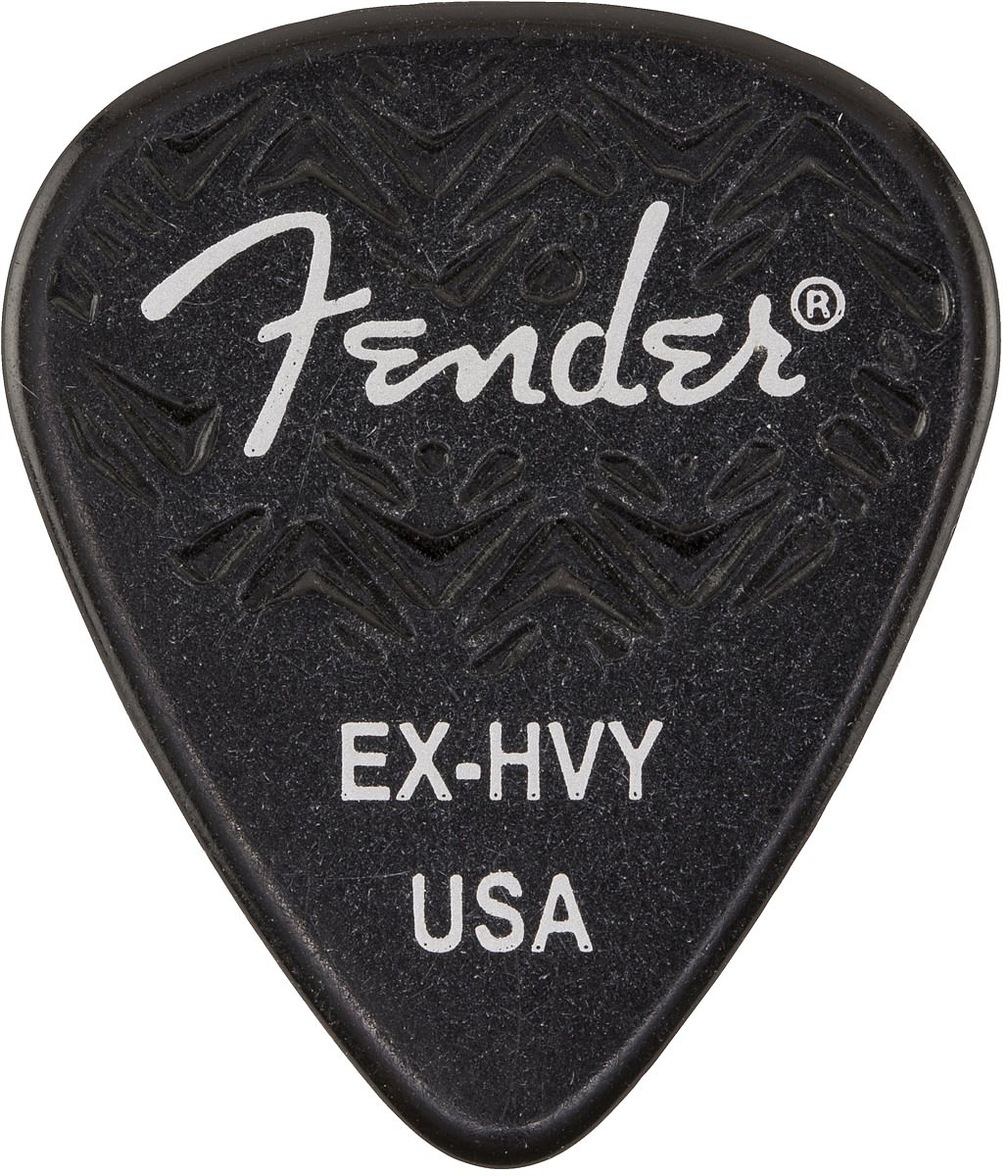 FENDER WAVELENGTH 351 Extra Heavy 6 PK BLACK