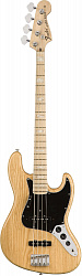 FENDER American Original `70s Jazz Bass®, Maple Fingerboard, Natural бас-гитара