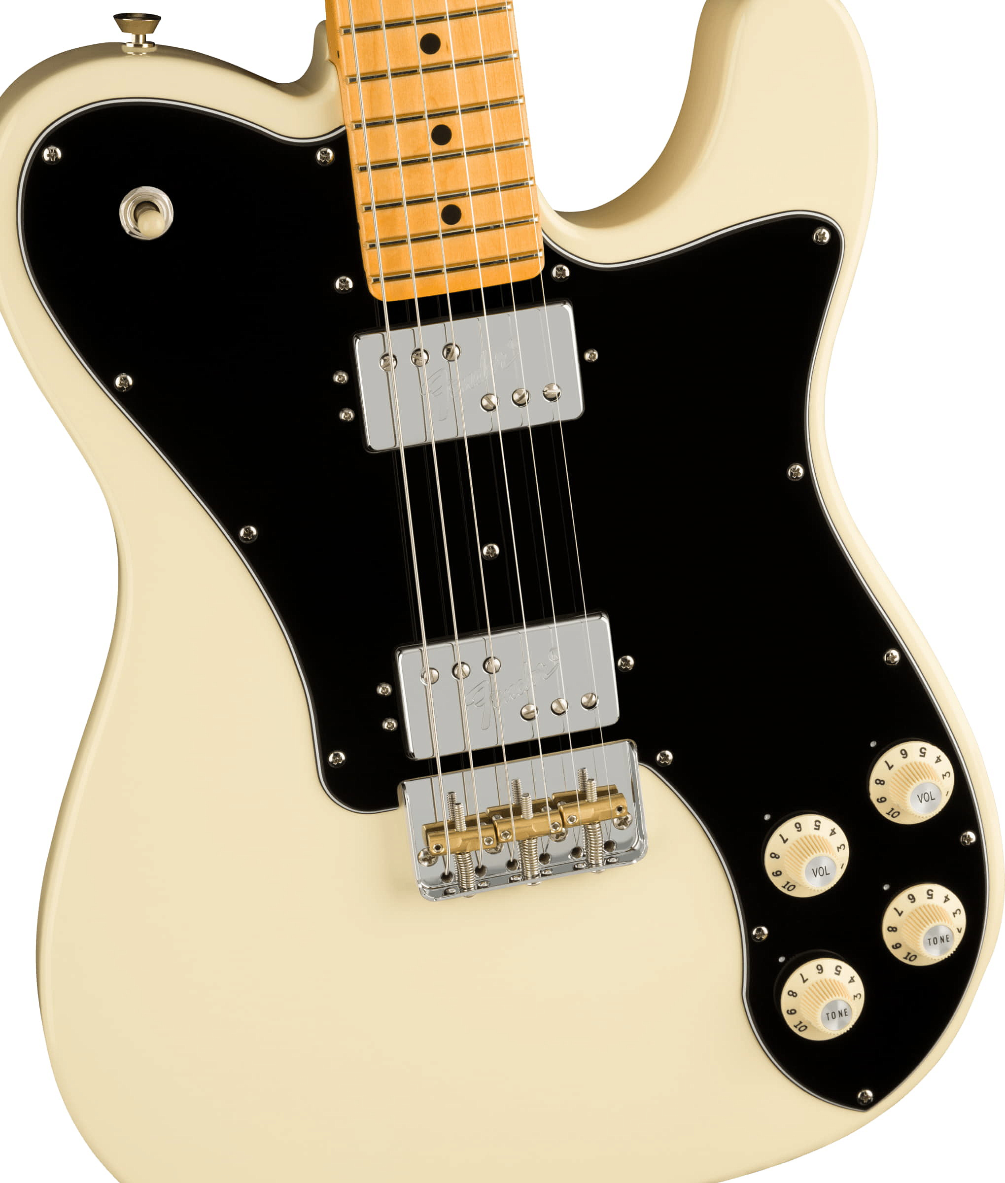 FENDER American PRO II Telecaster Deluxe MN Olympic White – фото 3